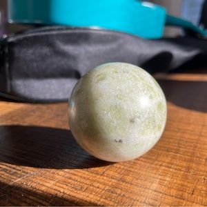 Serpentine crystal sphere